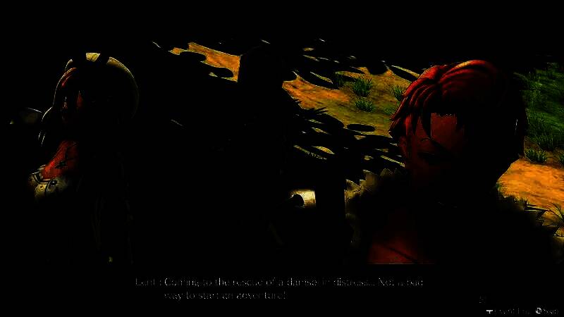 《莱莎的炼金工房》游戏场景展示，角色团队在野外探险