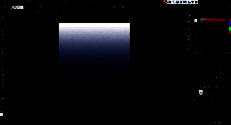 渐变填充效果展示半透明过渡细节