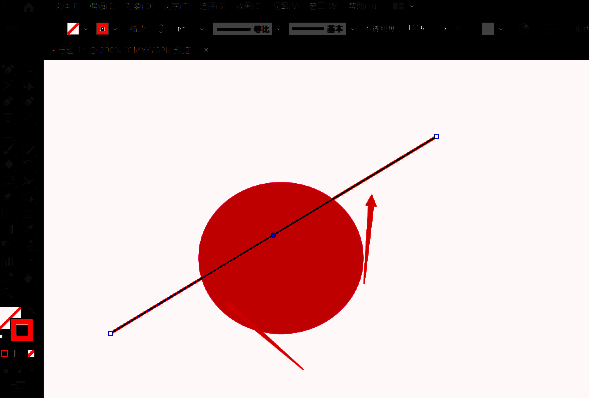 Adobe Illustrator顶部菜单栏对象选项展开