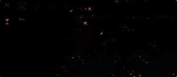 第一回合战斗画面，黄盖正在推孙坚，其他角色准备输出