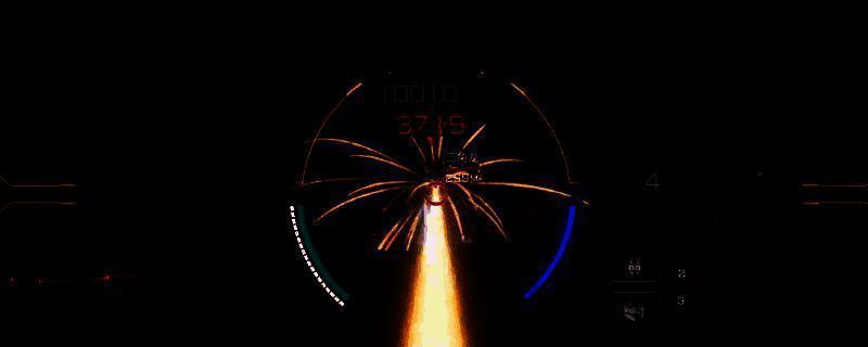 阿奎纳机甲主武器机动射束炮展示，电浆射束穿透敌方装甲特效