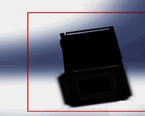 旋转完成界面展示，显示最终确定的视图角度