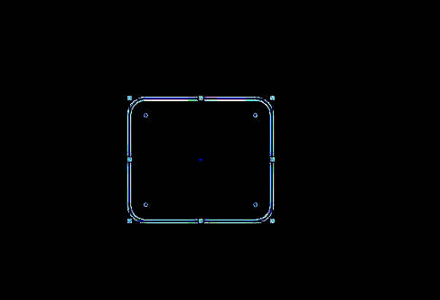 图标绘制过程中的阶段性成果展示，结构逐渐完整