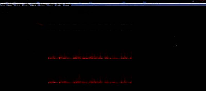 AU软件界面展示，右侧编辑区显示已加载的音频波形