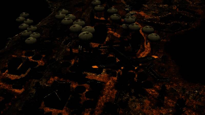 《突袭5》游戏界面展示，战略地图与单位部署一览无遗