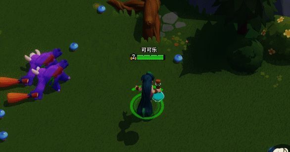 不同品质的成长天赋图标掉落动画，黄色、紫色、蓝色依次展示