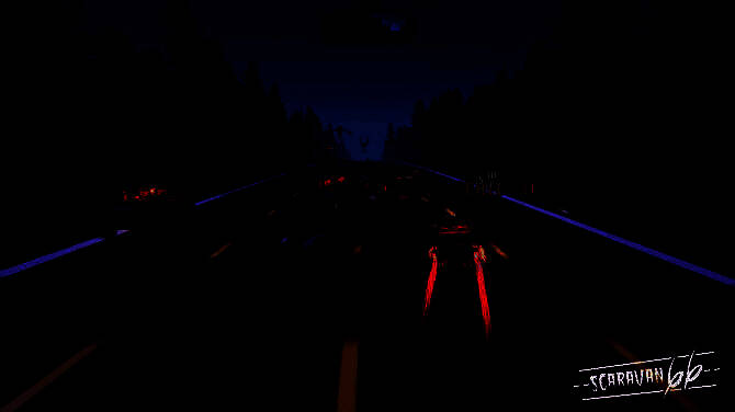 游戏封面风格粗犷，一辆改装车在烈焰中疾驰而过，背景充满废土气息