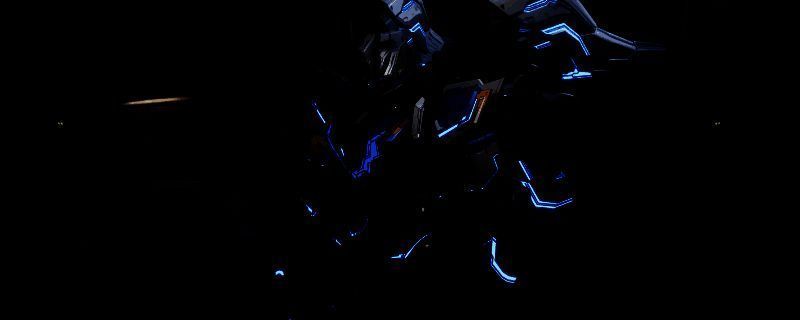 卢米纳尔机甲飞翼零高达涂装效果图，机体配色还原经典高达风格，色彩层次分明，极具科技感