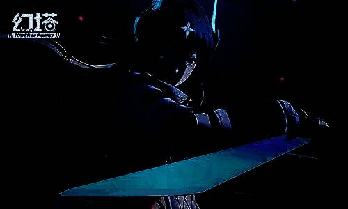 艾斯特身穿舰员制服，背景为星空与矿区场景，神情冷静而沉思