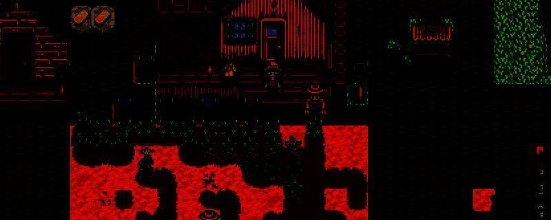 星露谷物语游戏界面截图，展示农场种植与伐木场景