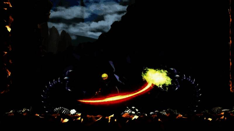 角色变身为迷你PUCK，沿着轨道滑行躲避障碍物