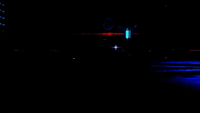 Boss释放强力技能瞬间，主角迅速闪避，动作干净利落