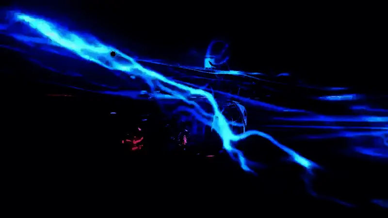 主角完成一次完美弹反，敌方角色被击退的瞬间定格画面