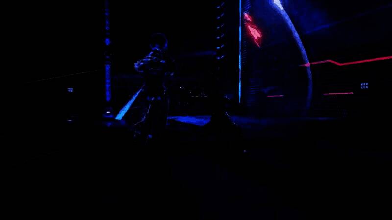 战斗场景整体画面，光影效果与打击特效表现突出