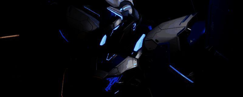 黑豹机甲全刃式00Q涂装效果图，展示多种颜色在机体上的搭配效果