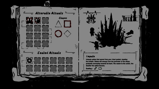 信徒被用作血袋进行献祭的仪式场景