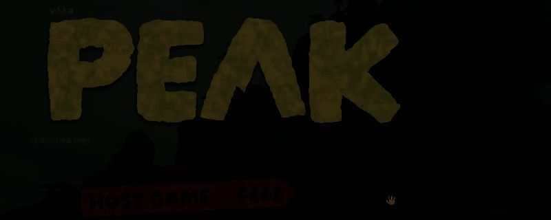 《PEAK》新手玩法技巧教学分享，展示游戏界面与操作提示