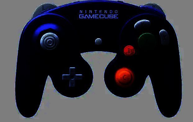 底座背面接口展示，支持GC手柄连接