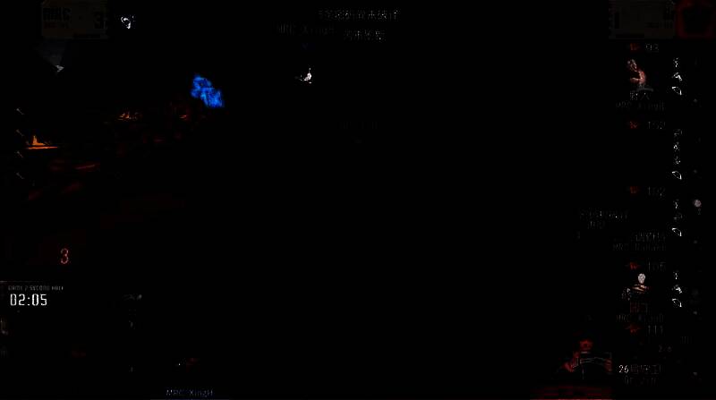 Gr_Jin使用邦邦遥控雷精准命中野人，完成极限守椅