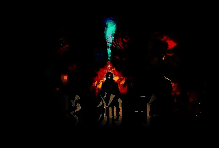 《野狗子》概念艺术展现场，外山圭一郎与观众互动交流