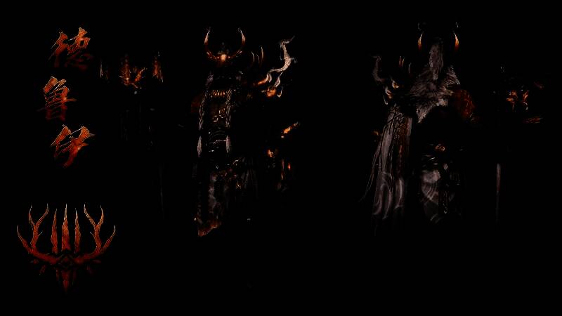 德鲁伊典藏版配色战甲展示，白色为主调，细节精致