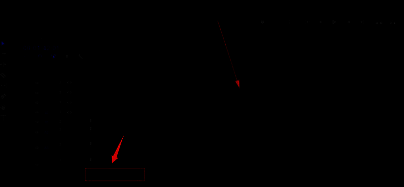 鼠标滚轮操作轨道高度缩放示意图，界面显示明显变化