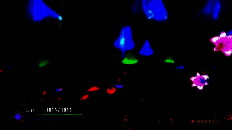 蕾米莉亚释放强力技能，华丽弹幕铺满屏幕