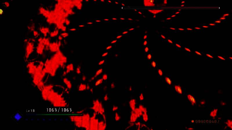 咲夜使用时间操控能力，发动华丽必杀技