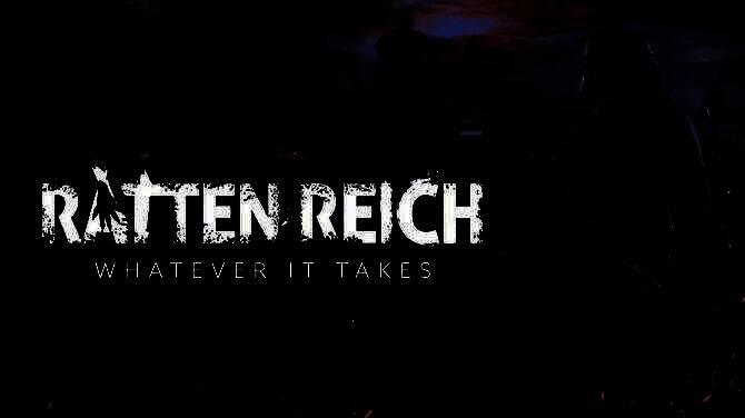 《大鼠帝国》游戏封面，蒸汽朋克风格的卡通老鼠角色手持武器