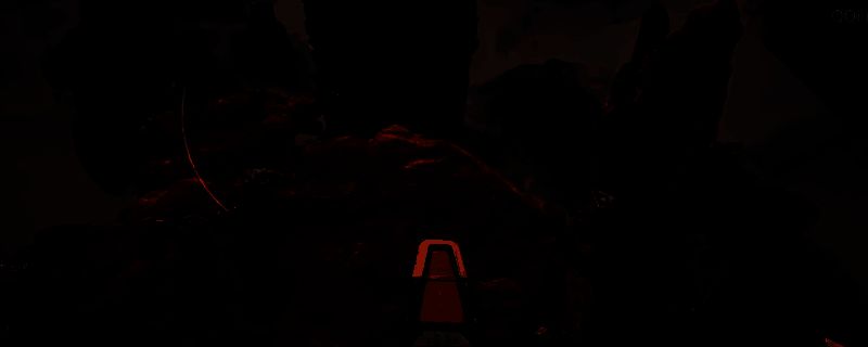 玩家在岩石高地上建立的基地，周围地形险峻，远处可见沙漠与资源点分布