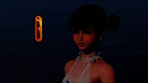 耳饰【听情・玉漫漫】展示，洁白花瓣与银色船锚造型结合，浪漫而独特