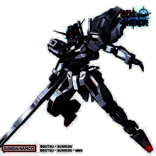 异灵敢达与风灵敢达并肩作战的场景