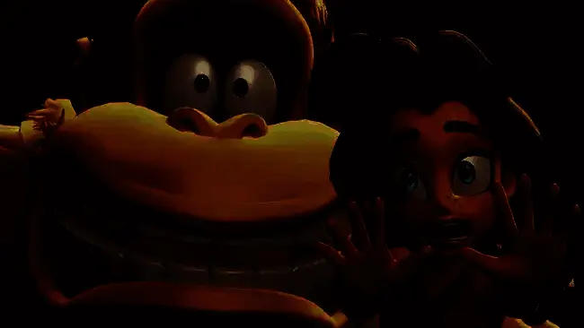 咚奇刚制作人元仓健太在任天堂开发者访谈中的截图，背景为游戏场景