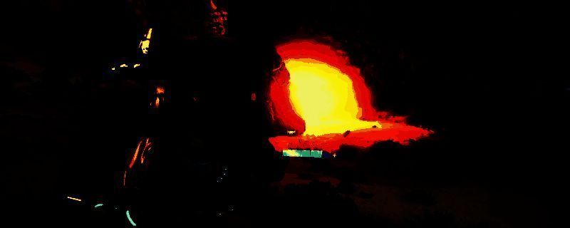 《死亡搁浅2》中展示的火箭筒武器，发射瞬间产生大范围爆炸效果，场面震撼