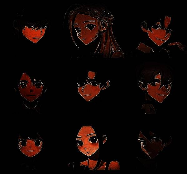 女儿与伙伴并肩作战场景，展示回合制战斗画面与角色技能特效