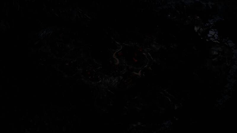 开发者Julian Gollop与Isaac Childres在工作室讨论游戏设计的手绘风格插画，桌上摆放《霜港迷城》桌游原型