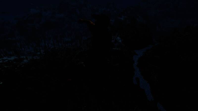 前B社开发者Kurt Kuhlmann接受采访的照片，背景为《上古卷轴》游戏画面