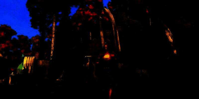 《帝国袖珍指南》书籍封面图，充满神秘符号与异域风格插画