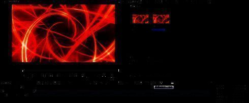 视频布局按钮位置标注清晰，鼠标悬停状态高亮显示