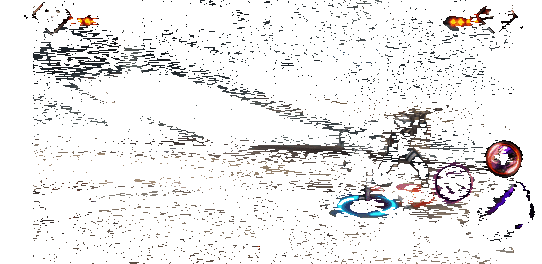 鬼人状态连续释放尘迴二段与三段斩击的实战动图，特效华丽节奏紧凑