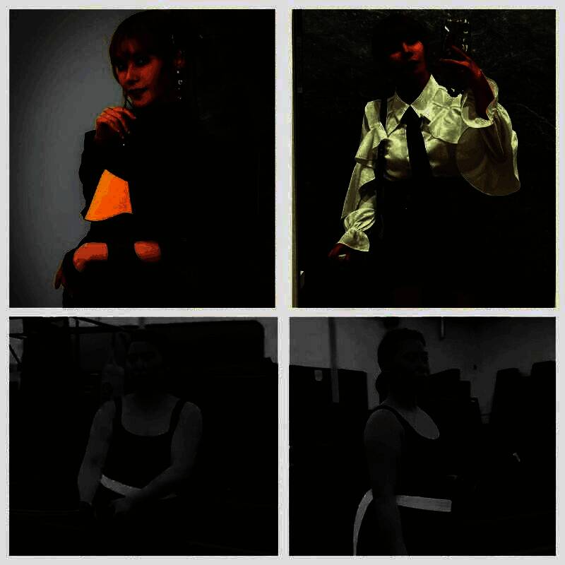 菲鲁兹·蓝为《JOJO的奇妙冒险：石之海》空条徐伦配音的经典画面