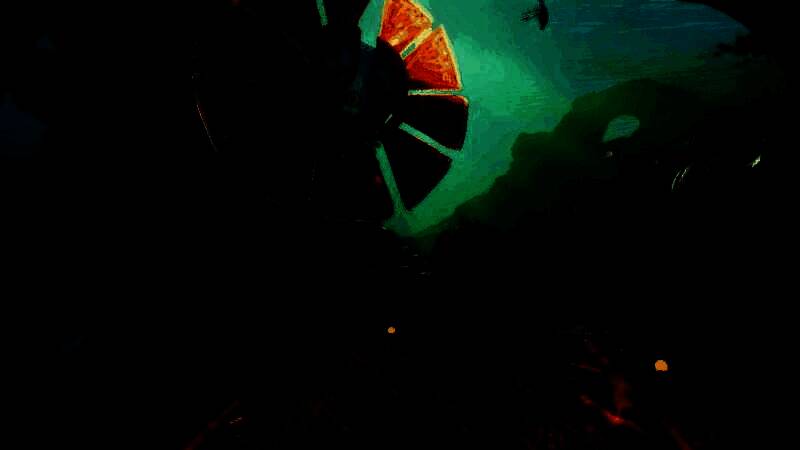 Unknown Worlds工作室员工在公告板前查看奖金发放通知，表情从担忧转为释然