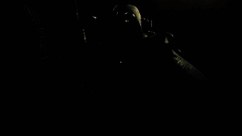 《辐射76》玩家在黄昏下的湖泊边钓鱼，远处有废弃核电站轮廓，环境细节丰富，氛围感十足