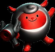 蛋仔使用DongDong摇摇椅在房间内晃动，其他蛋仔被逗笑的表情特写