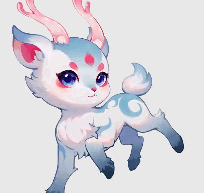 玩家在方寸山地图中蹲守白鹿出现的界面截图，周围植被茂密，环境清幽