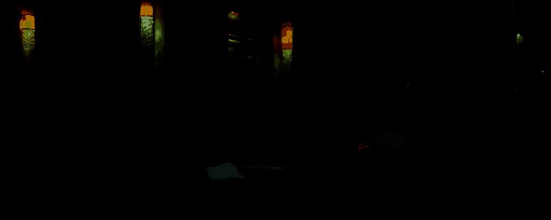 《情感反诈模拟器》第四章关键节点界面展示，林诗琪表情复杂，背景为昏暗房间