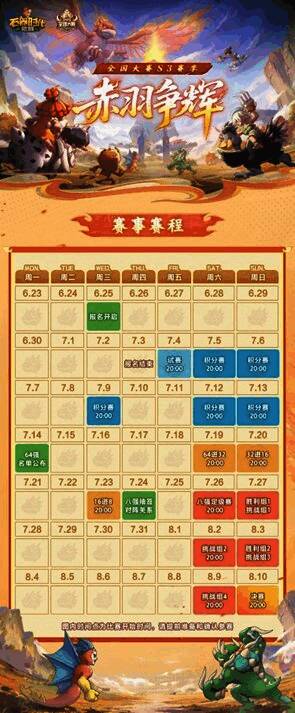 朱雀-菲奇亚展翼降临的震撼场景，火焰环绕，双目如炬，象征着S3赛季的炽热开启