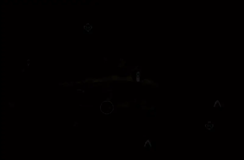 角色站在高塔边缘准备跃下的瞬间，天空乌云密布，下方深渊漆黑不见底