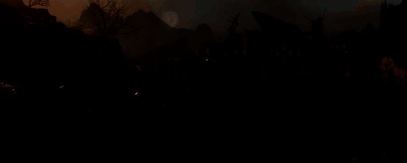 走私者湾地牢入口场景，昏暗的石砌通道中火把摇曳，营造出神秘而压抑的氛围