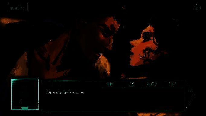 游戏UI界面截图，显示对话选项与侦探模式中的线索分析面板